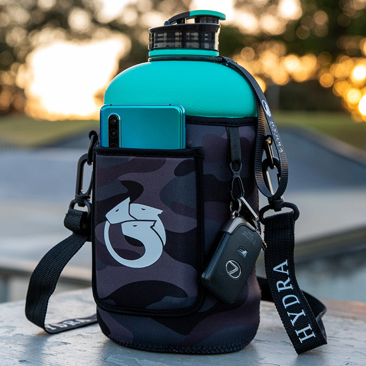 Pink Camo - 2.2L Hydra Bottle Sleeve - Neoprene Bottle Sleeve