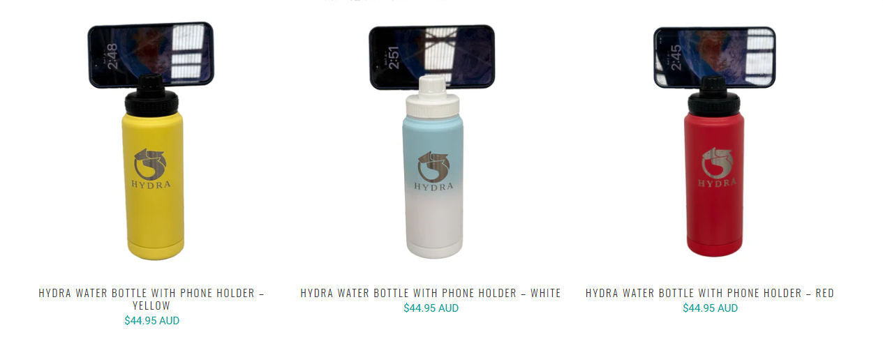 Our world-famous drink bottles