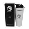 Premium Hydra Shakers- 750ml Stainless Steel Shaker White